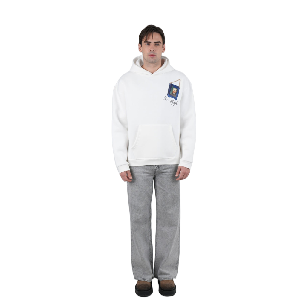 Broken Frames Hoodie - White