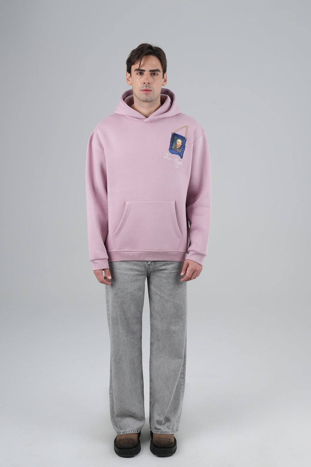 Broken Frames Hoodie - Pink
