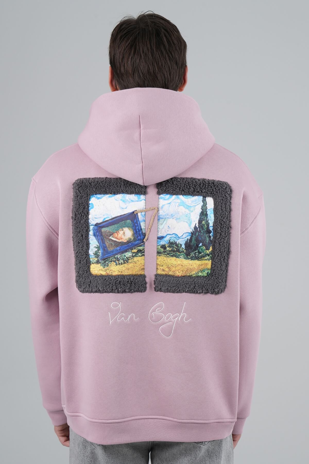 Broken Frames Hoodie - Pink