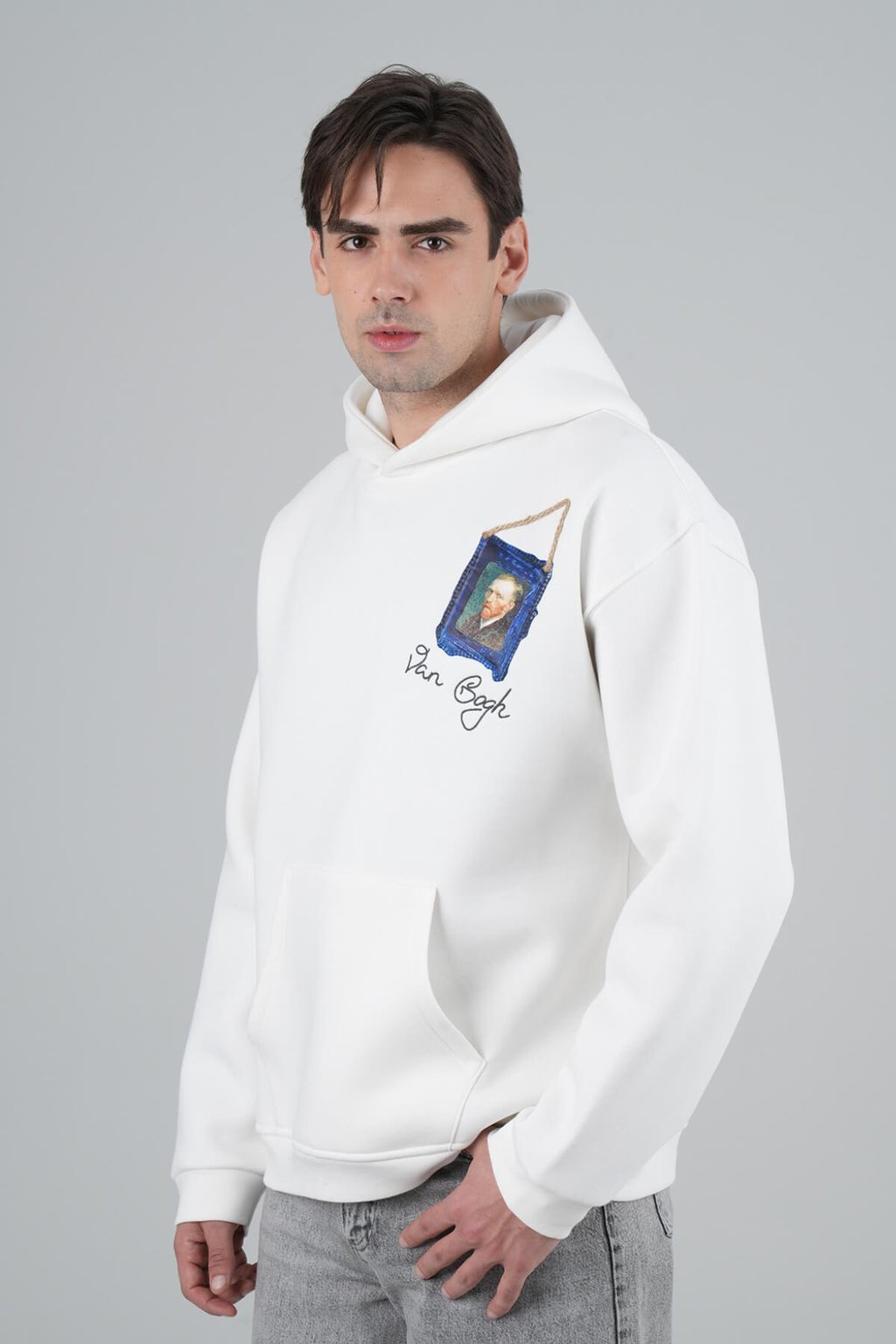 Broken Frames Hoodie - White