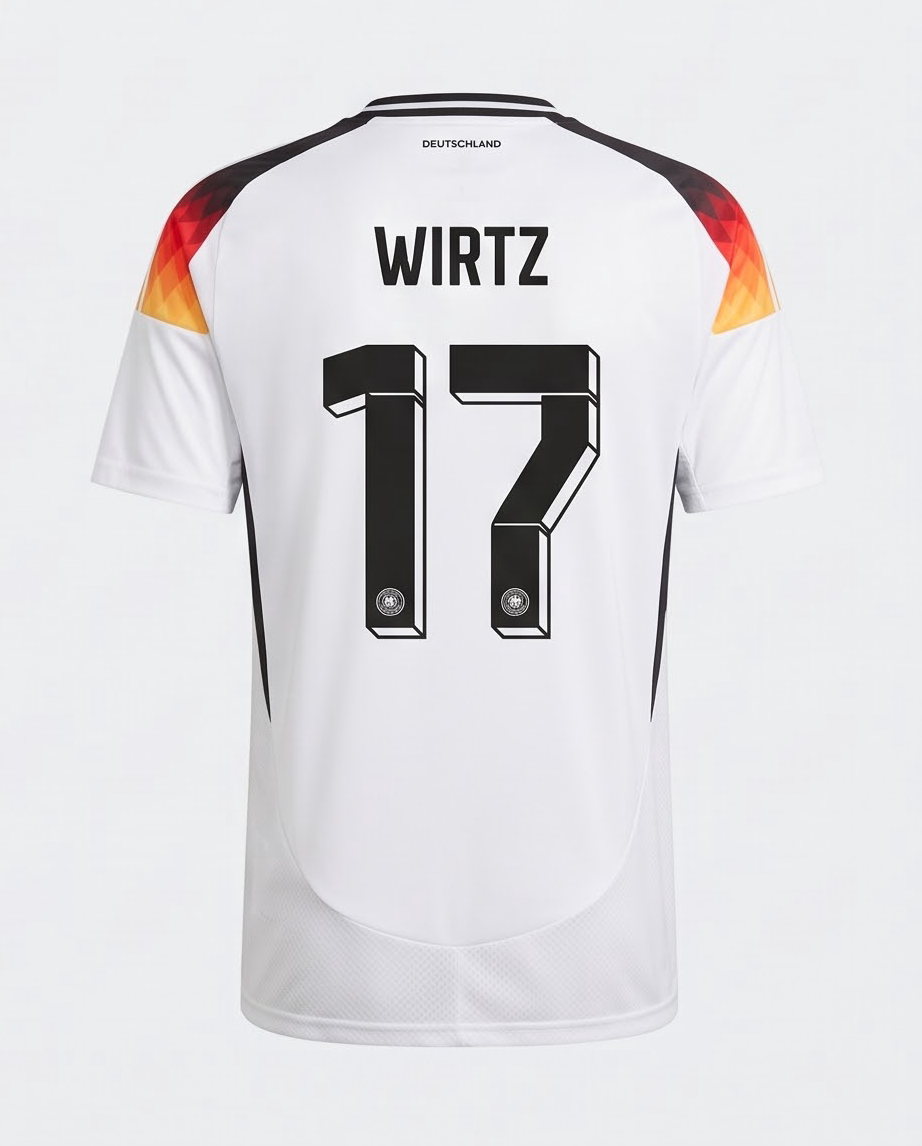 Germany Jersey – Adidas World Cup Edition #17 Wirtz