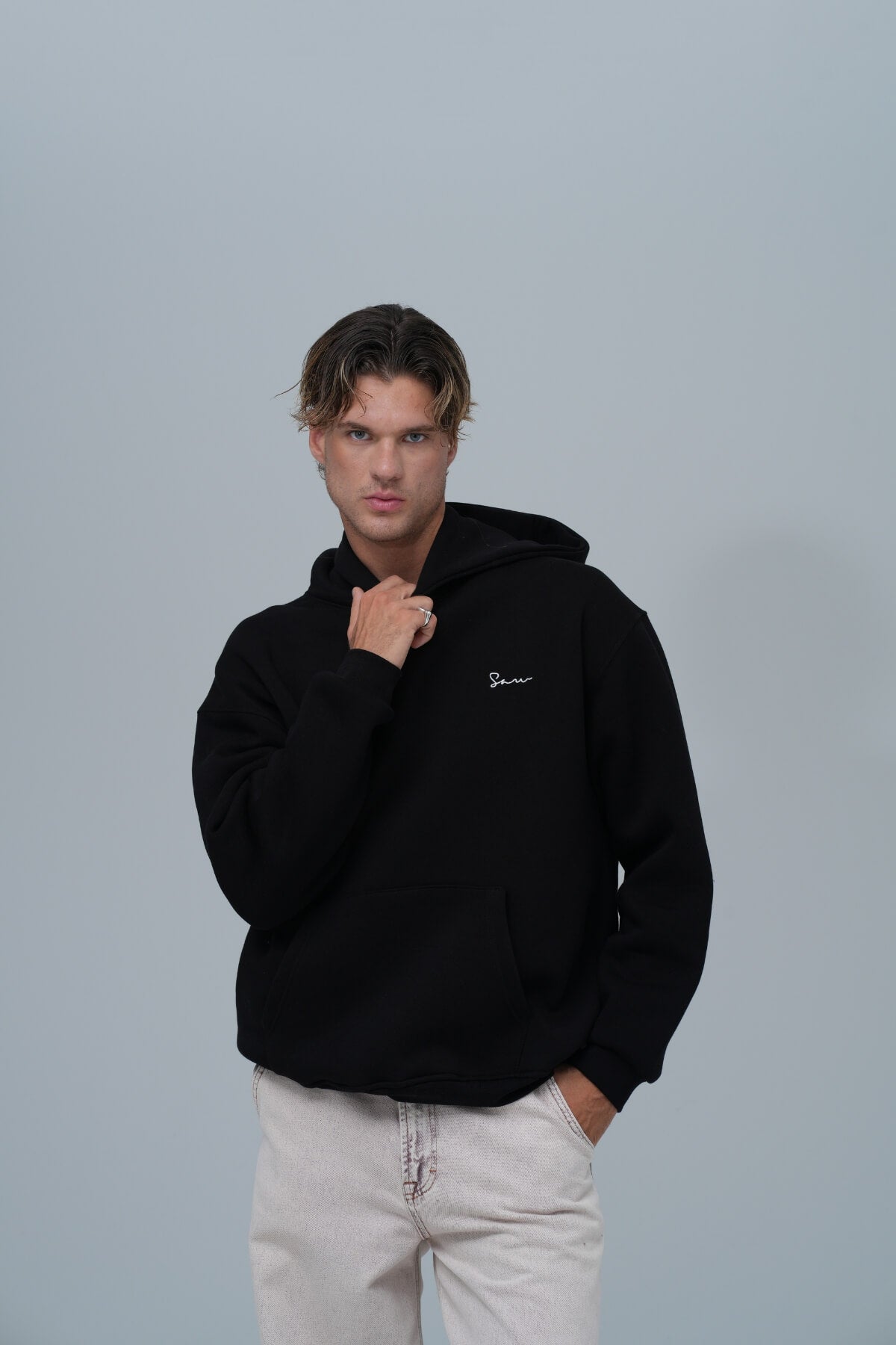 Framed Elegance Hoodie