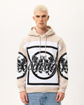 KOVA Savage Graphic Hoodie - Beige