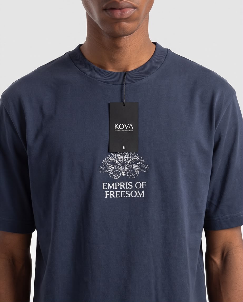 Embassy of Freedom Embroidered T-Shirt