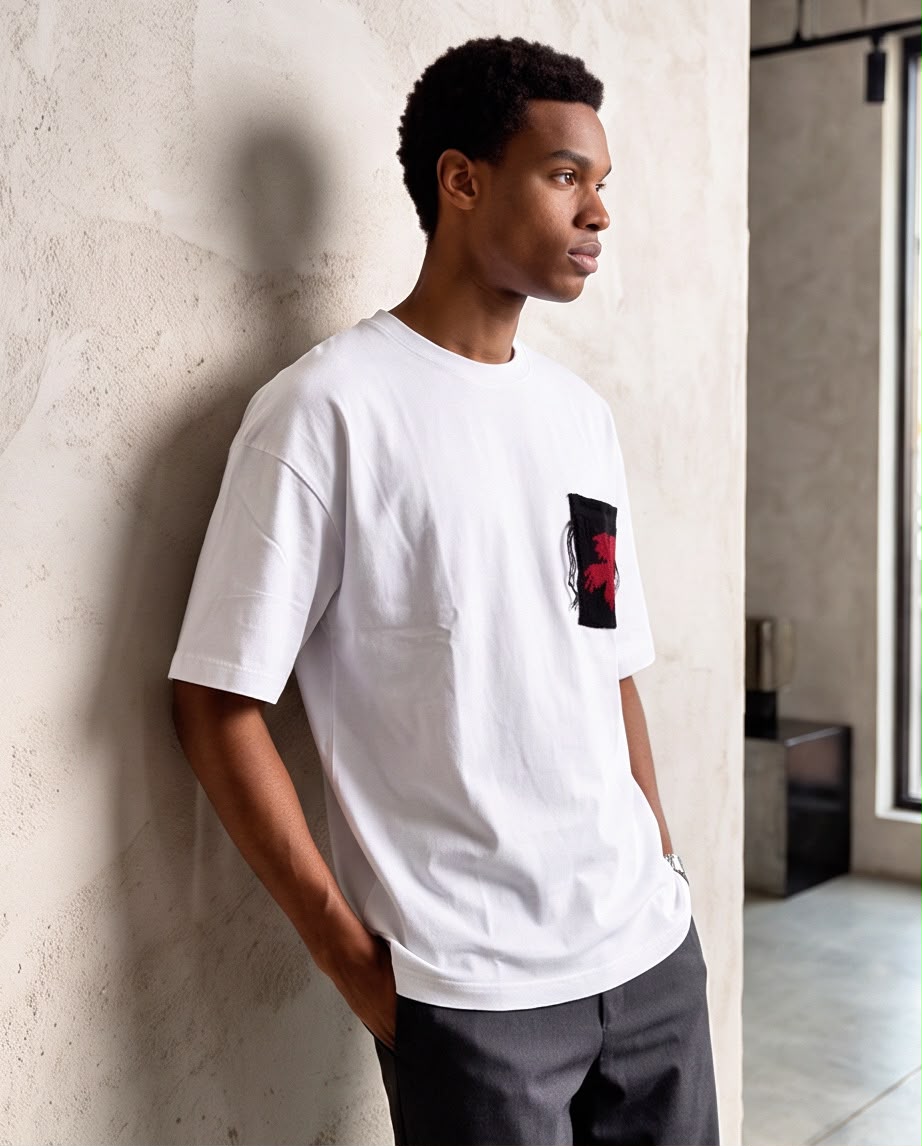 Graphic Patch Oversized Tee
