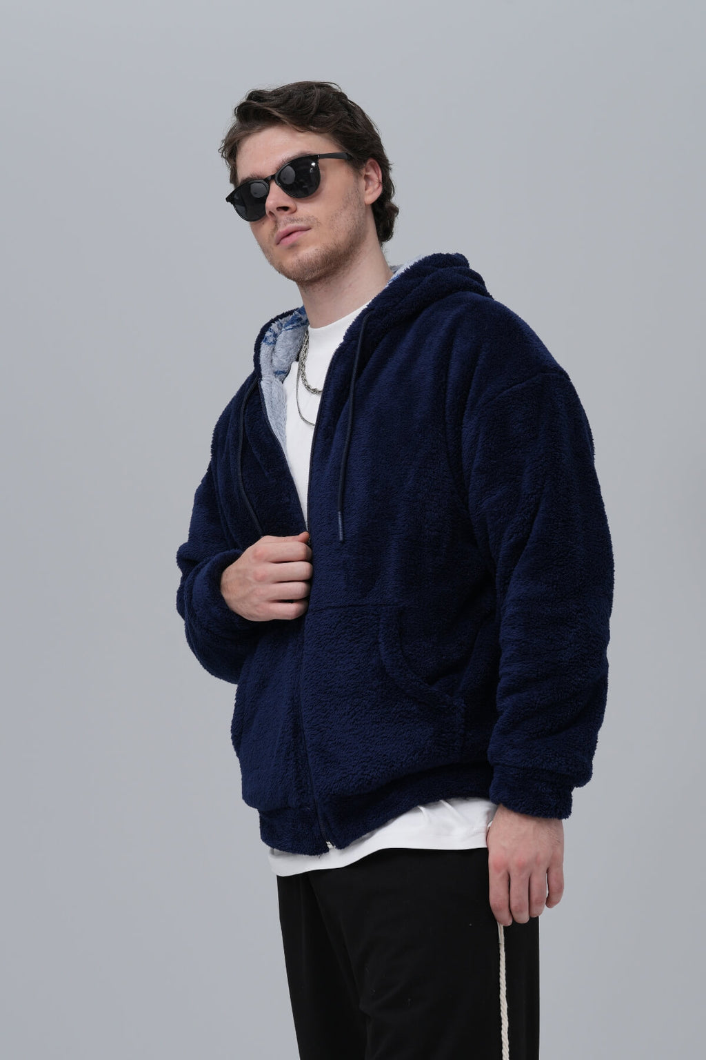 The Reversible Jacket - Navy Blue