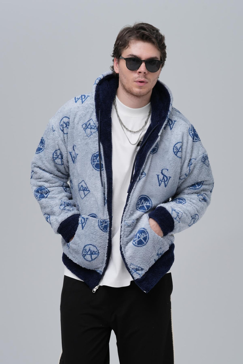 The Reversible Jacket - Navy Blue
