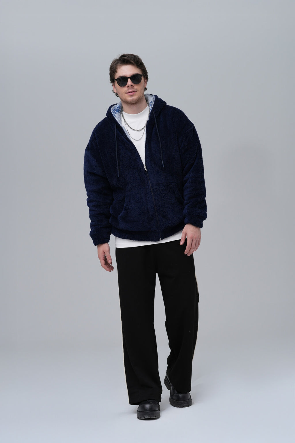 The Reversible Jacket - Navy Blue
