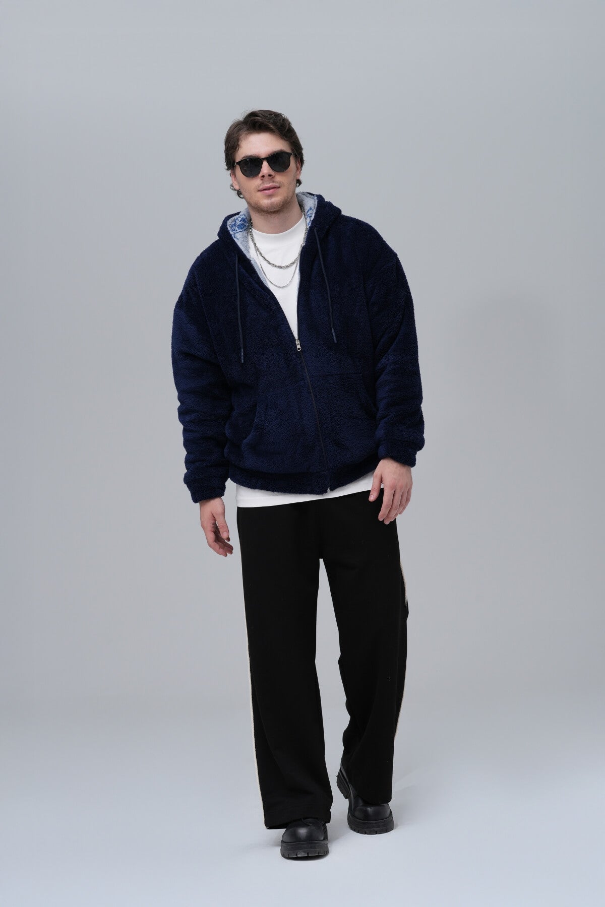 The Reversible Jacket - Navy Blue