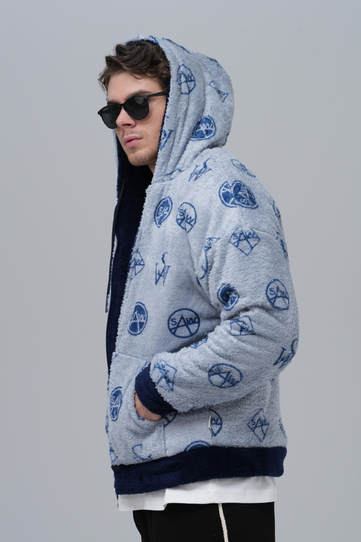 The Reversible Jacket - Navy Blue