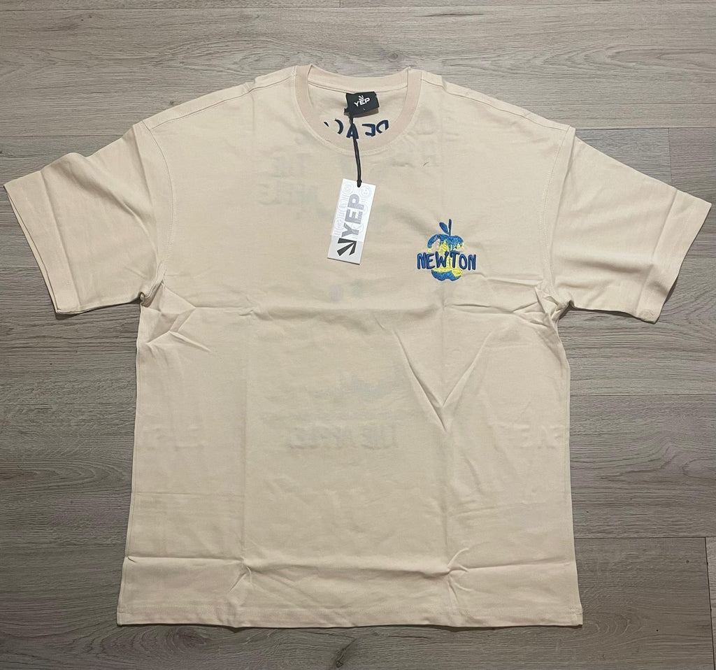 KOVA Newton Apple Tee – Cream