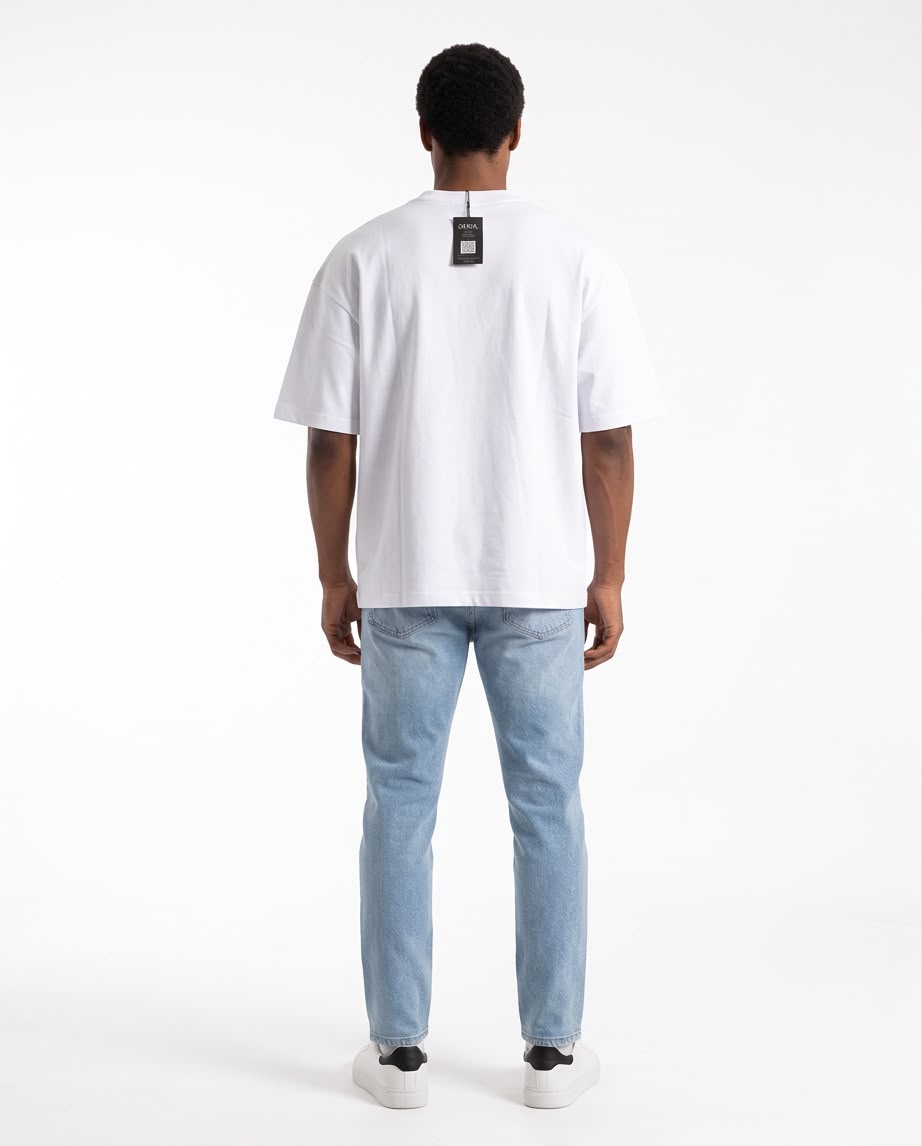 Graphic Patch Oversized Tee