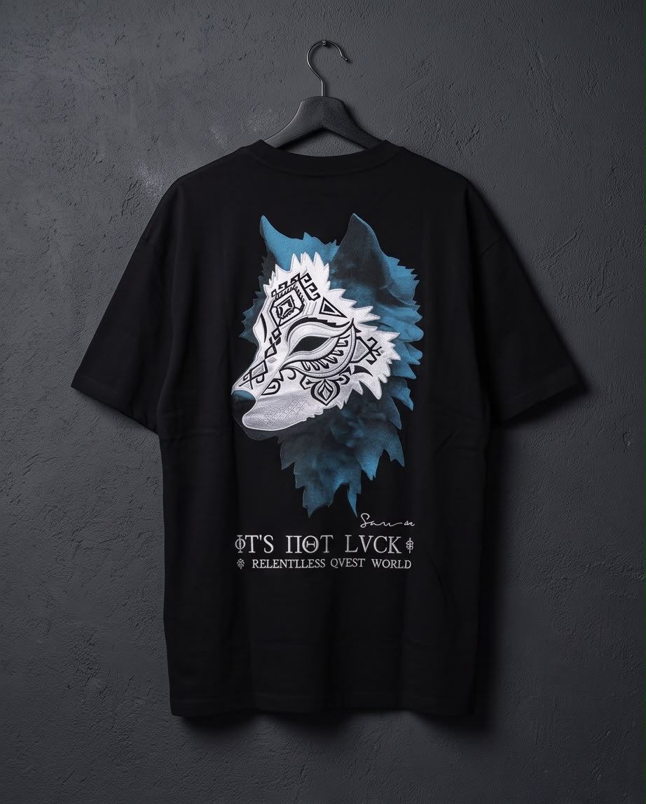 It's Not Luck Wolf Graphic Tee
