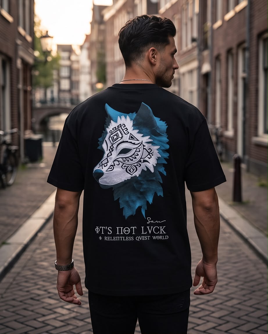 It's Not Luck Wolf Graphic Tee