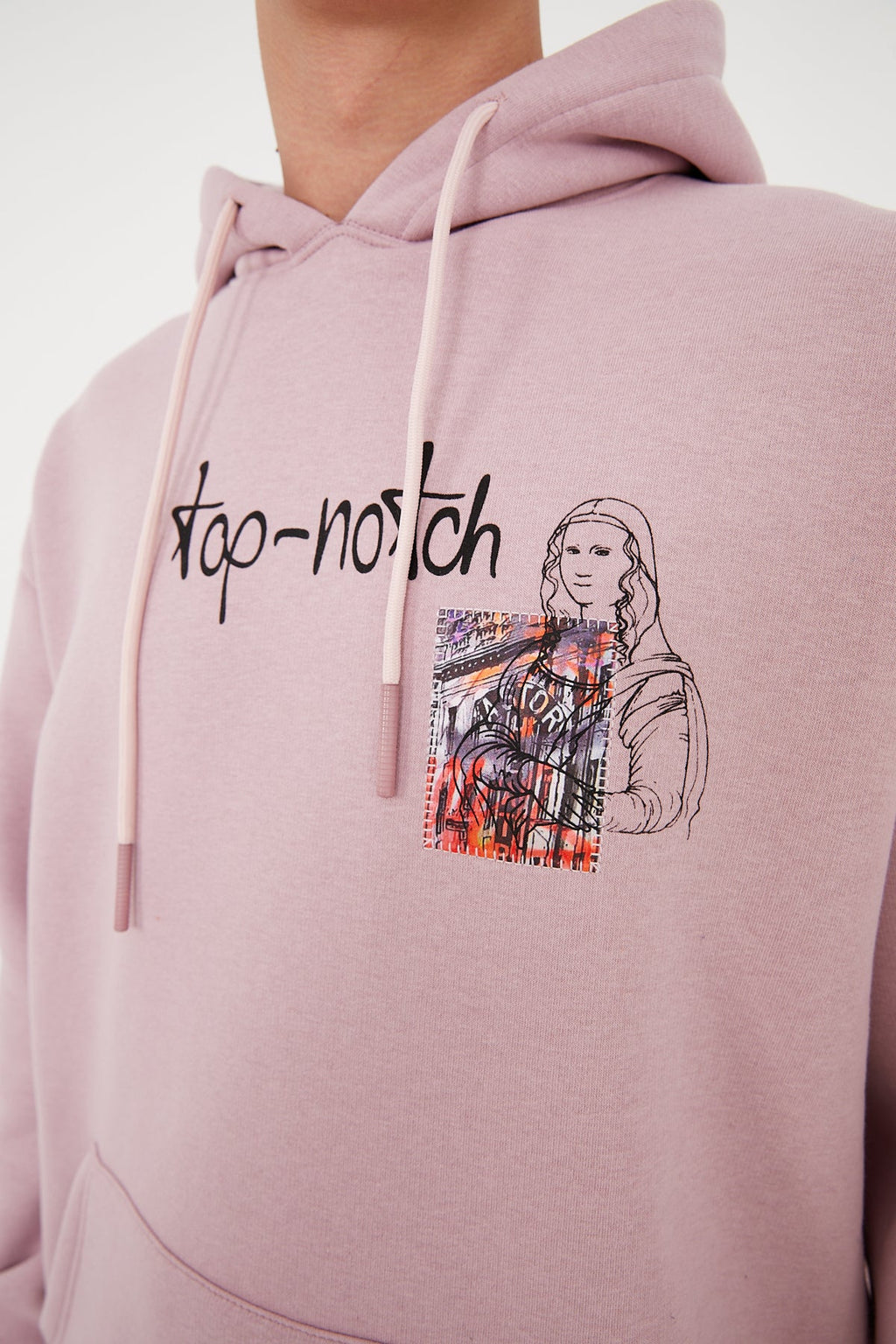 Top Notch Mona Pink Hoodie
