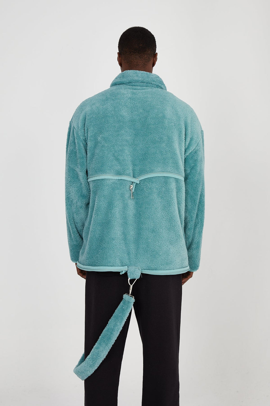 Jack to Bag Fleece Jacket - Turquoise