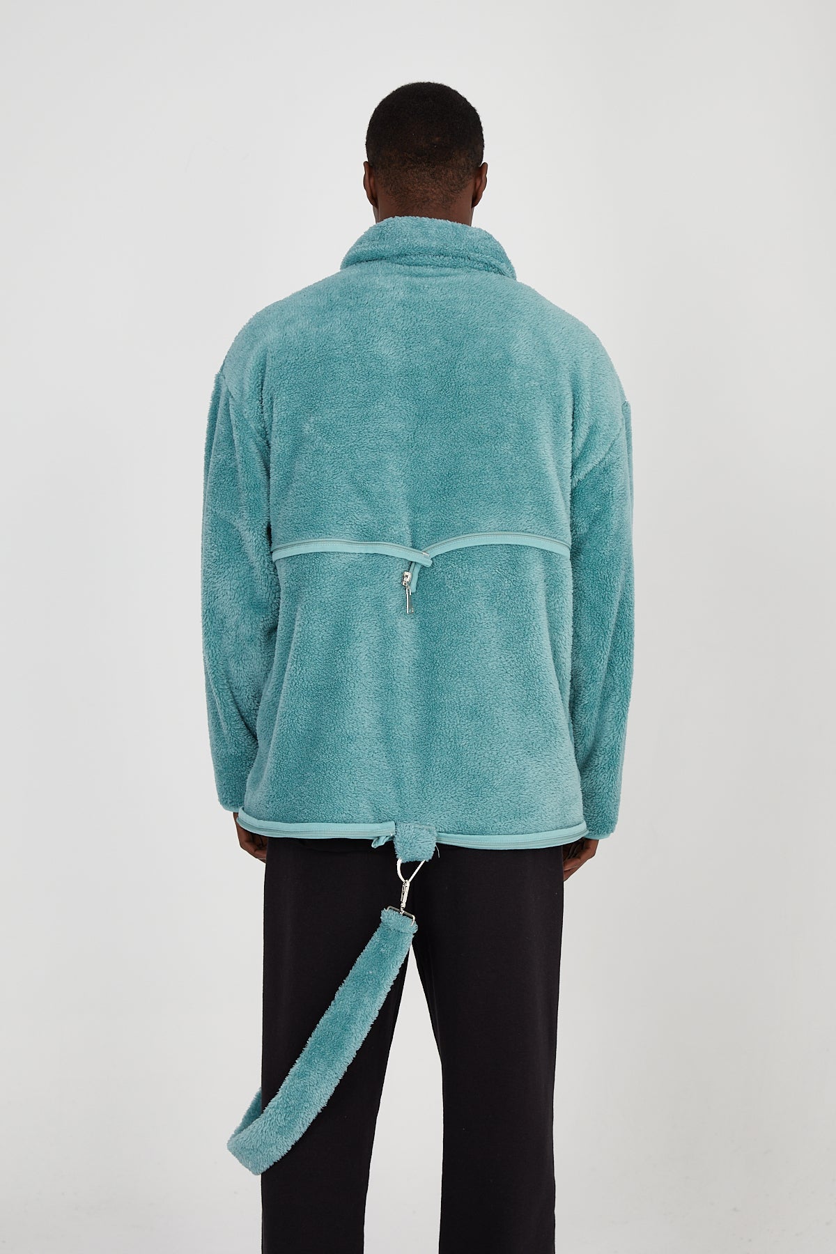 Jack to Bag Fleece Jacket - Turquoise