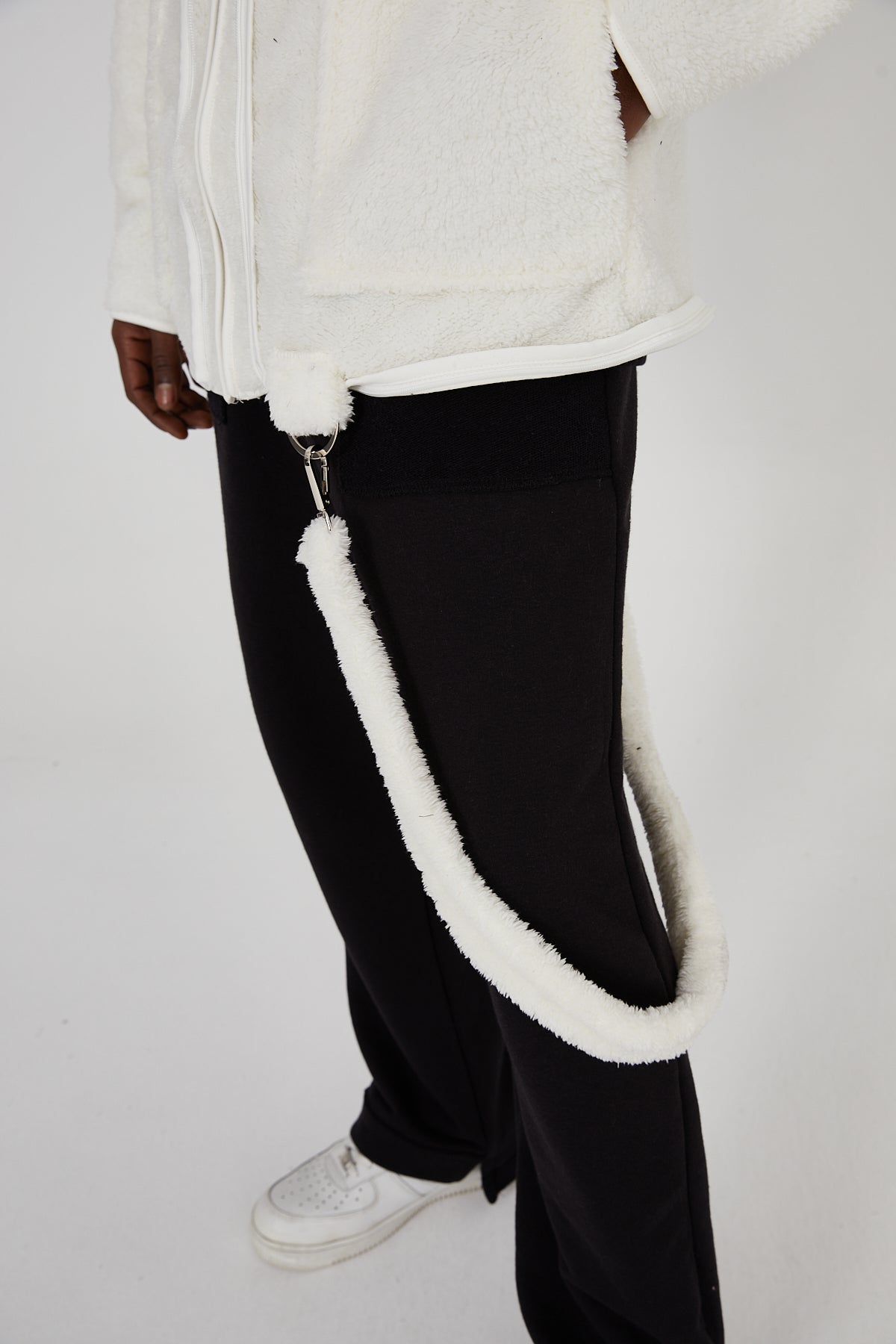 Convertible Jacket-to-Bag - White