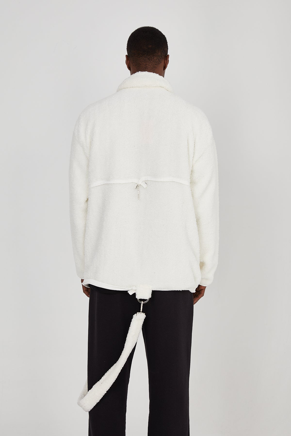 Convertible Jacket-to-Bag - White