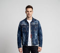 Distressed Denim Jacket