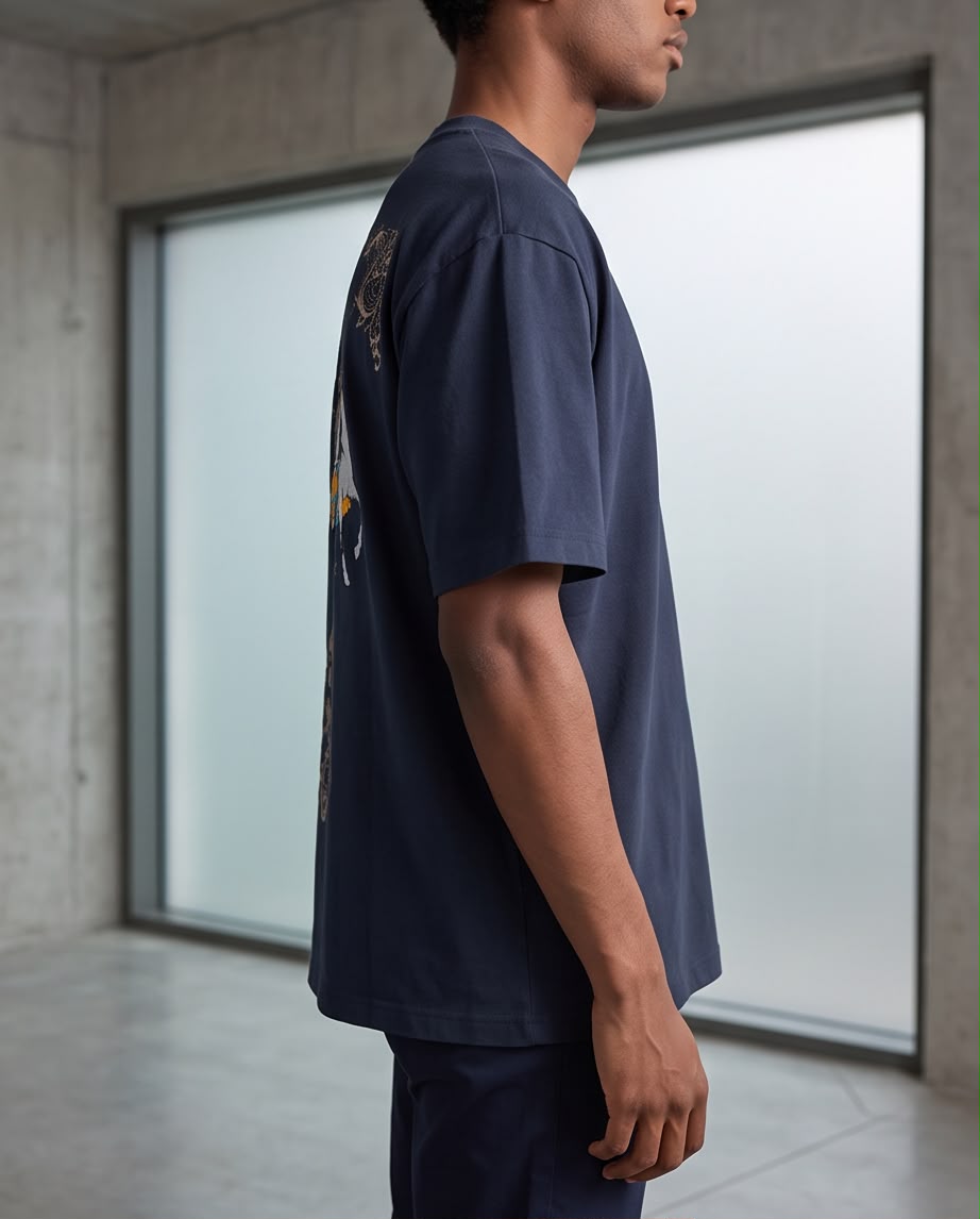 Embassy of Freedom Embroidered T-Shirt