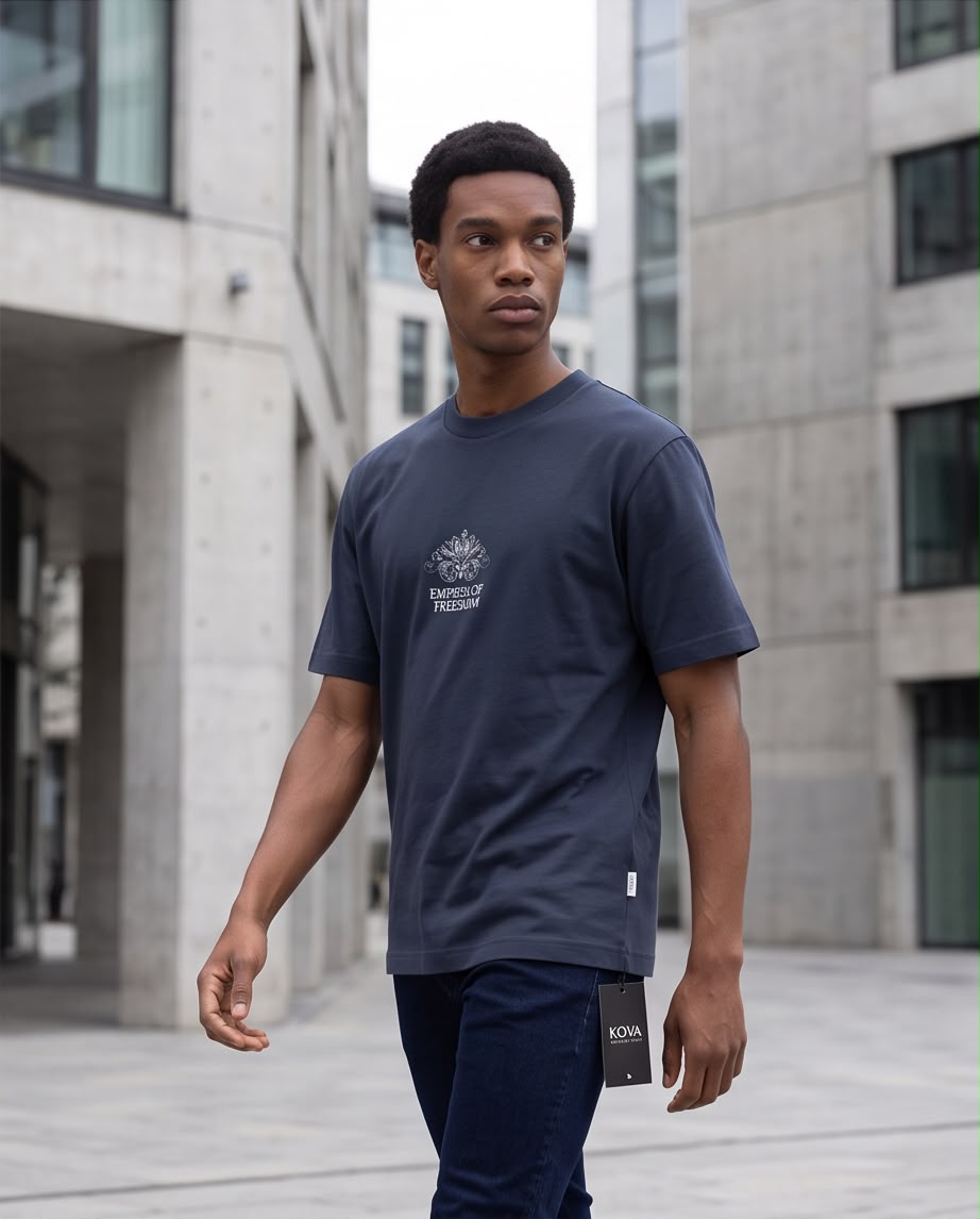 Embassy of Freedom Embroidered T-Shirt