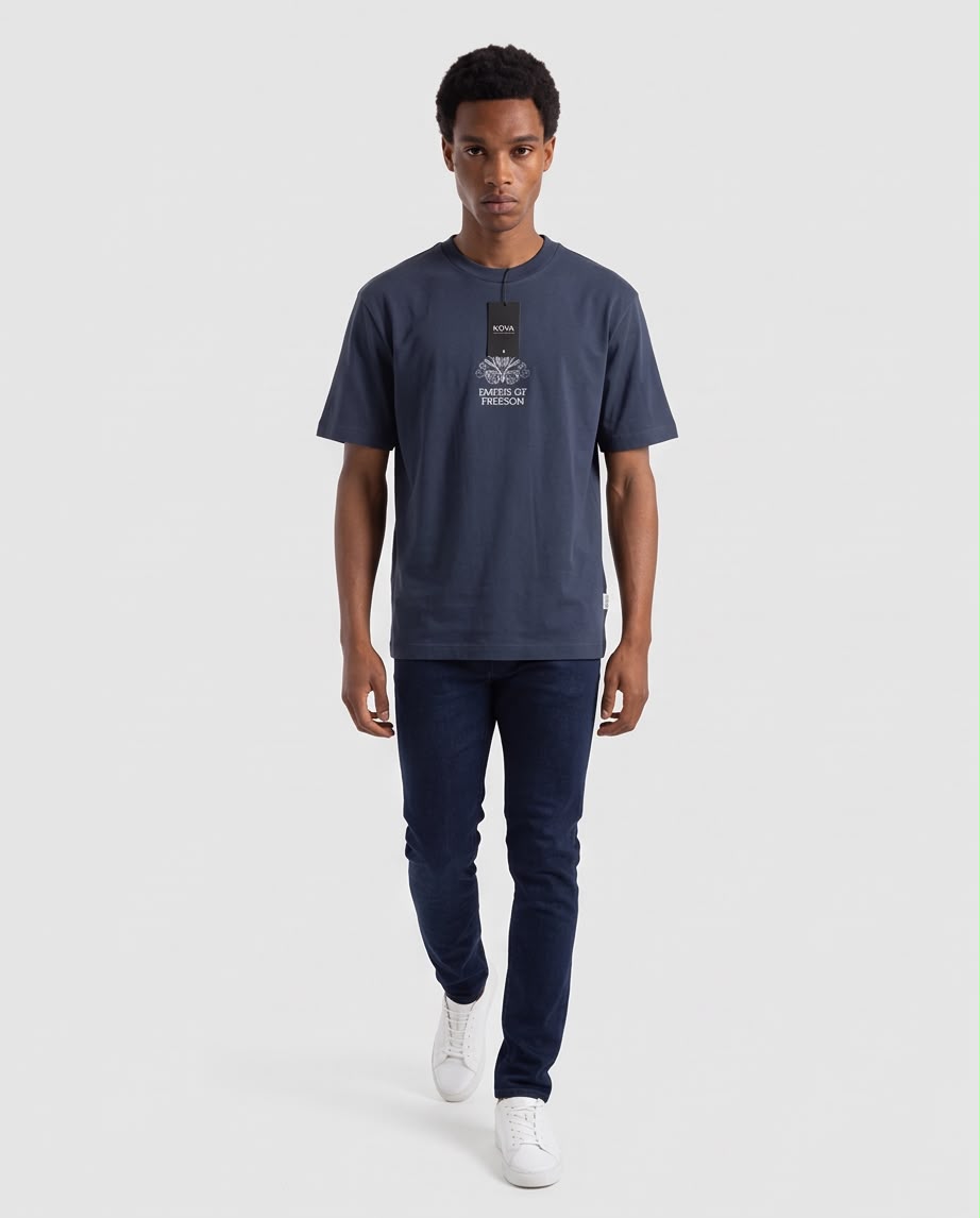 Embassy of Freedom Embroidered T-Shirt