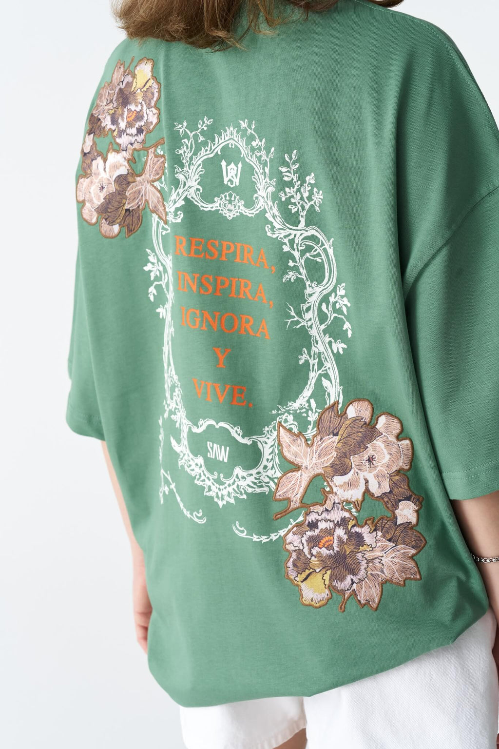 Respira Graphic Tee - Green