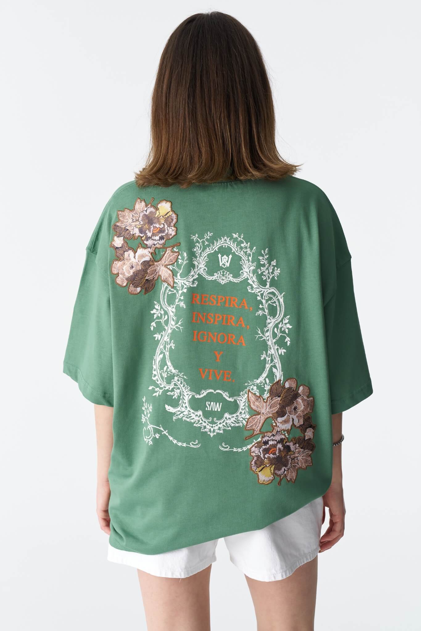 Respira Graphic Tee - Green