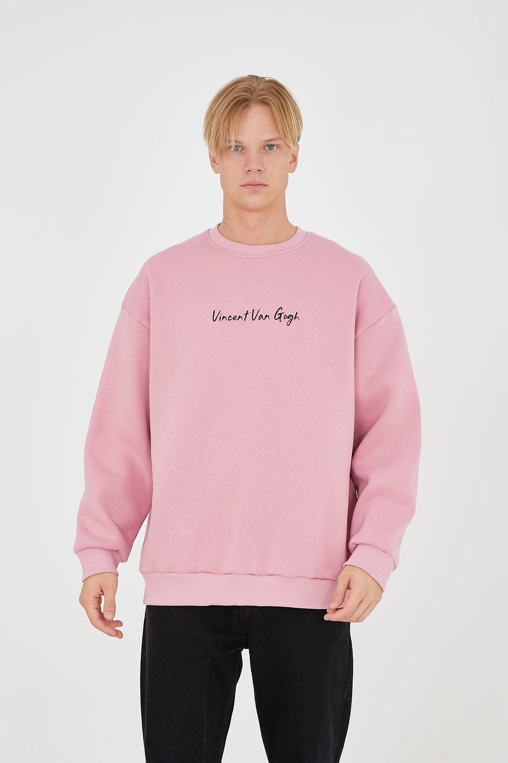 Vincent Van Gogh Pink Sweatshirt