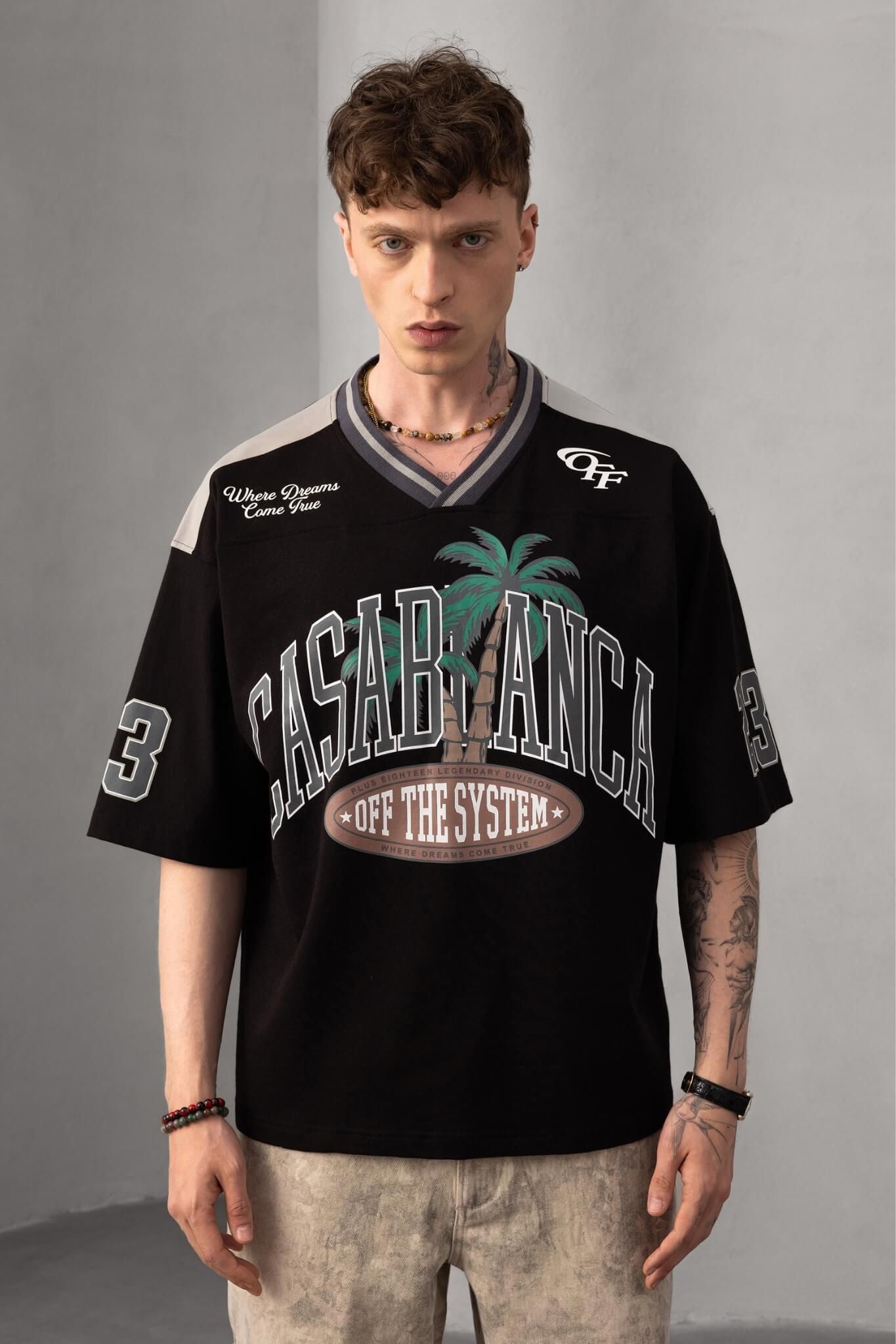 Casablanca Off The System Jersey - Black