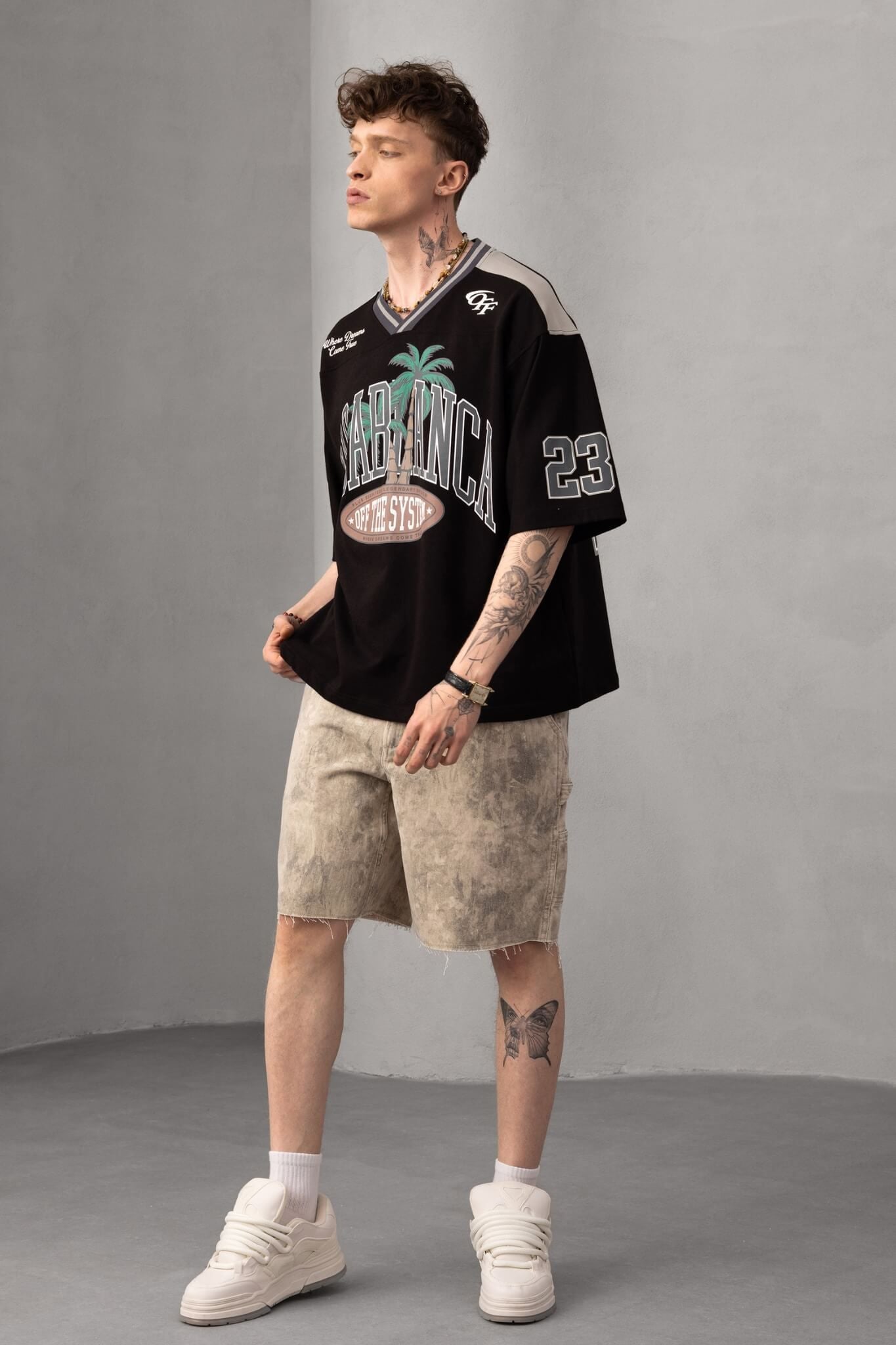 Casablanca Off The System Jersey - Black