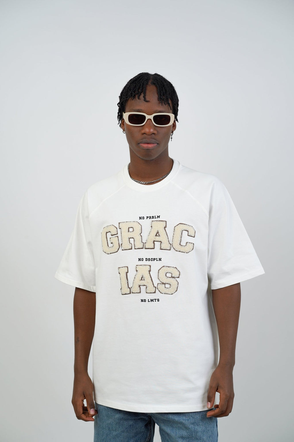 Gracias Graphic T-Shirt - White