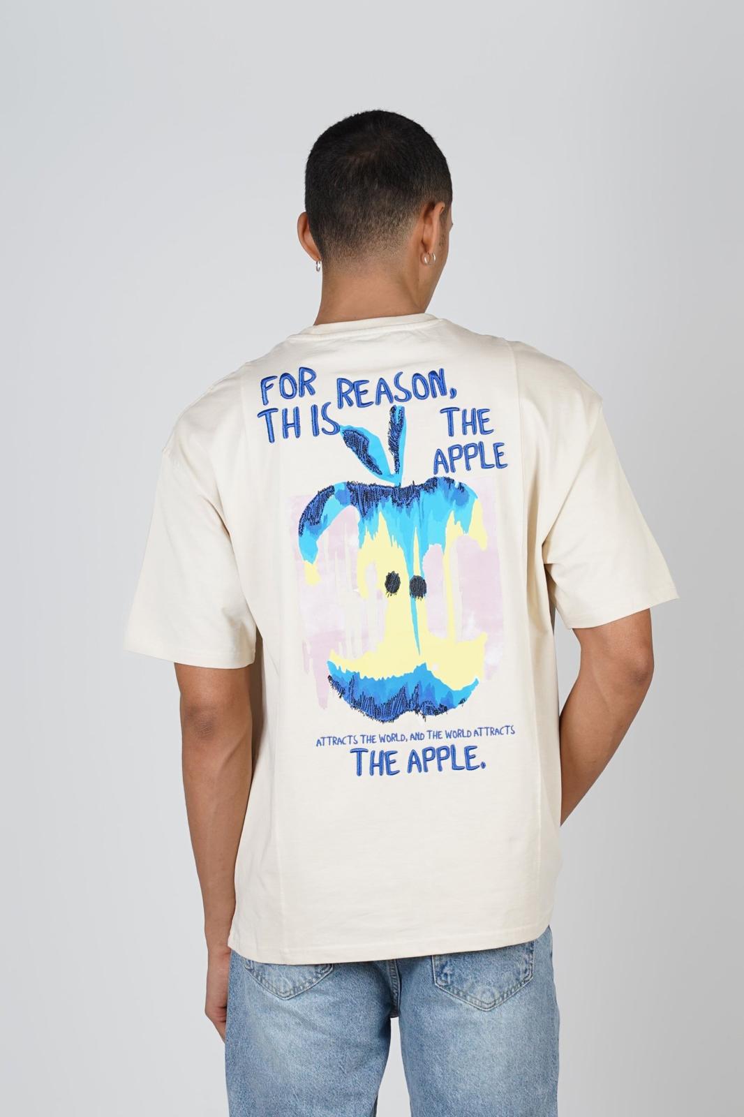 KOVA Newton Apple Tee – Cream