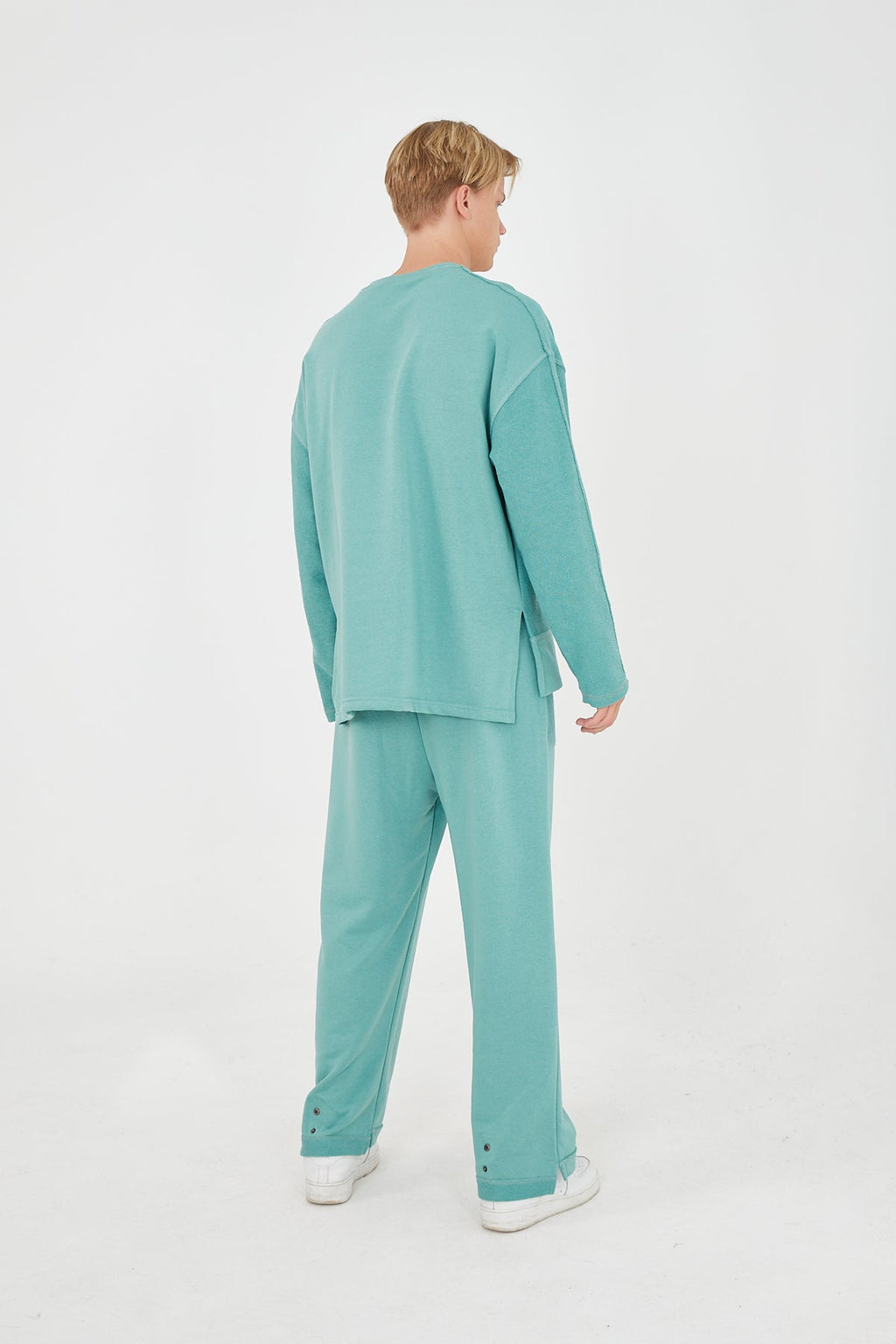 Premium Turquoise Tracksuit Set
