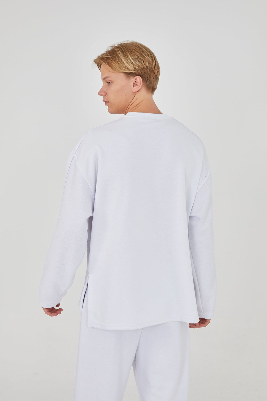 Premium White Tracksuit Set