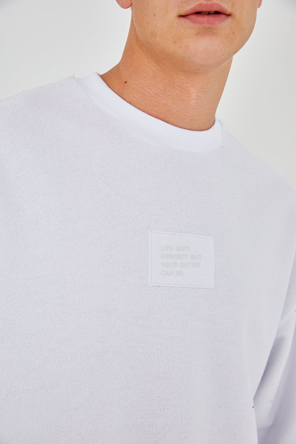 Premium White Tracksuit Set