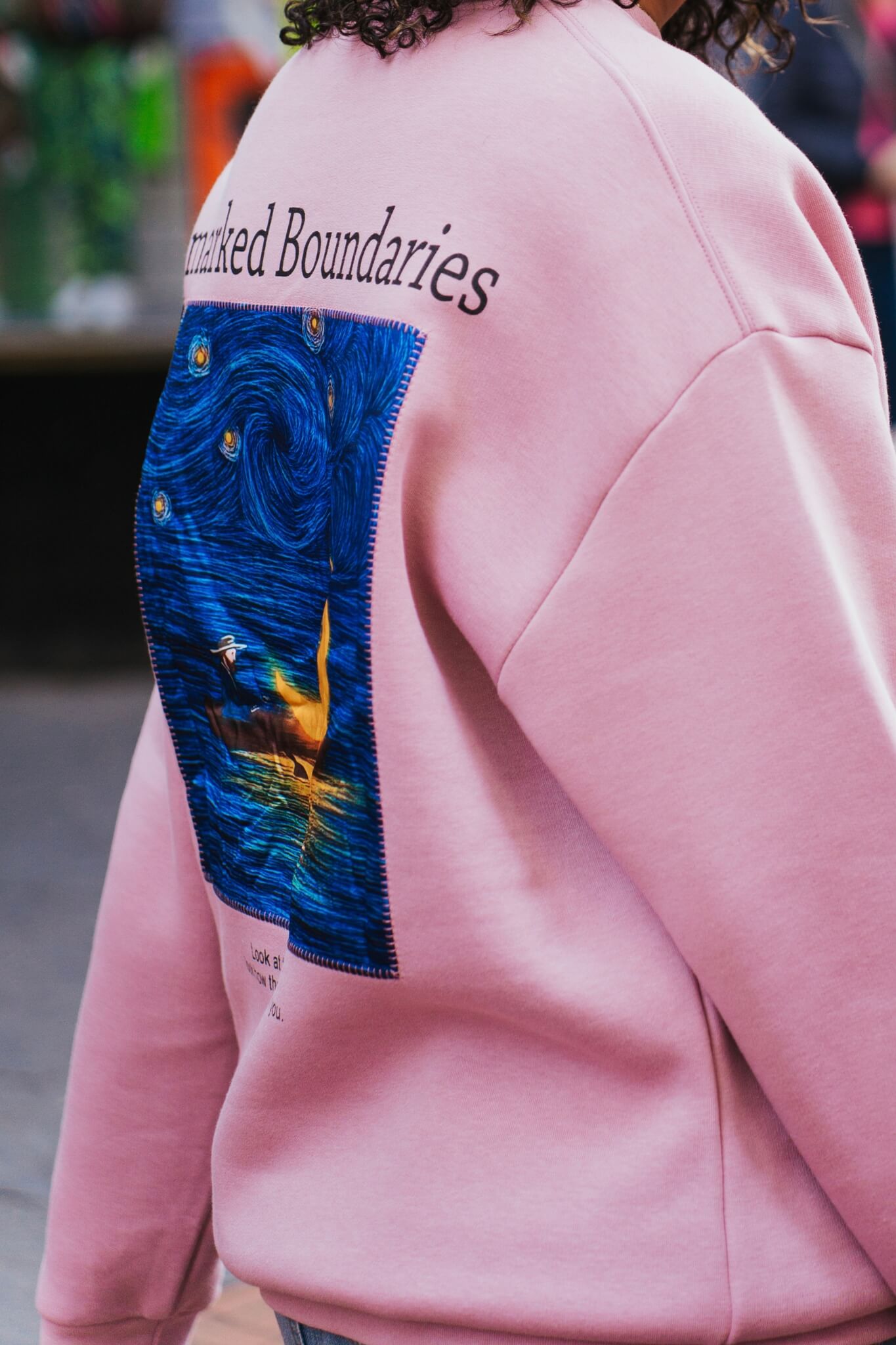 Unmarked Boundaries Sweater Pink