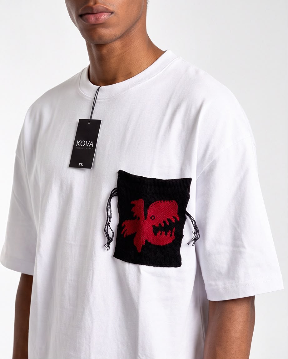 Graphic Patch Oversized Tee